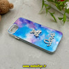 قاب گوشی iPhone 7 - iPhone 8 - iPhone SE 2020 - iPhone SE 2022 آیفون لیزری لاکچری فانتزی برجسته رزینی نگین دار طرح خرس مرواریدی محافظ لنزدار کد 54916