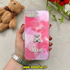 قاب گوشی iPhone 7 Plus - iPhone 8 Plus آیفون لیزری لاکچری فانتزی برجسته رزینی نگین دار طرح خرس مرواریدی محافظ لنزدار کد 54920