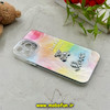 قاب گوشی iPhone 13 Pro Max آیفون لیزری لاکچری فانتزی برجسته رزینی نگین دار طرح خرس مرواریدی محافظ لنزدار کد 54927