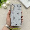 قاب گوشی Galaxy A15 سامسونگ فانتزی اورجینال Grade A شیشه ای PVD براق دور سیلیکونی ضدخش ضد ضربه طرح میکی موس کد 55130