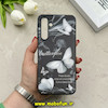 قاب گوشی Galaxy A16 سامسونگ فانتزی اورجینال Grade A شیشه ای PVD براق دور سیلیکونی ضدخش ضد ضربه طرح پروانه کد 55135