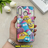 قاب گوشی Galaxy A20 - Galaxy A30 سامسونگ فانتزی اورجینال Grade A شیشه ای PVD براق دور سیلیکونی ضدخش ضد ضربه طرح مینیون کد 55145