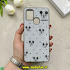 قاب گوشی Galaxy A21S سامسونگ فانتزی اورجینال Grade A شیشه ای PVD براق دور سیلیکونی ضدخش ضد ضربه طرح میکی موس کد 55147
