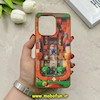 قاب گوشی Redmi Note 13 4G شیائومی فانتزی اورجینال Grade A شیشه ای PVD براق دور سیلیکونی ضدخش ضد ضربه کد 55287