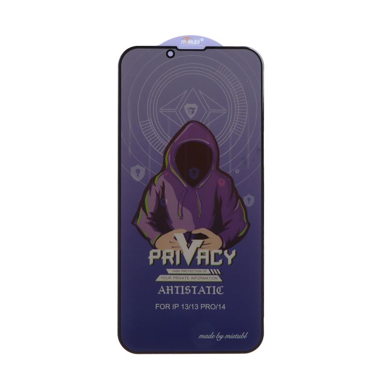 گلس گوشی شیشه ای حریم شخصی پرایوسی میتوبل Privacy Mietubl آنتی استاتیک اورجینال مناسب برای iPhone 13 / iPhone 13 Pro / iPhone 14 آیفون کد 46371
