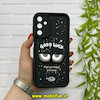 قاب گوشی Galaxy A15 سامسونگ طرح سیلیکونی Solid عروسکی برجسته محافظ لنزدار طرح چشم مشکی کد 54978