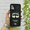 قاب گوشی Galaxy A51 سامسونگ طرح سیلیکونی Solid عروسکی برجسته محافظ لنزدار طرح چشم مشکی کد 55014