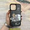 قاب گوشی iPhone 15 Pro Max آیفون فانتزی اورجینال یونیک کیس درجه یک چاپ بغل طرح The North Face کد 55313