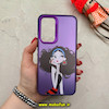 قاب گوشی Galaxy A54 سامسونگ طرح So CooL اورجینال فانتزی درجه یک طرح کیوت دخترونه بنفش کد 55424