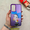 قاب گوشی Galaxy A54 سامسونگ طرح So CooL اورجینال فانتزی درجه یک طرح کیوت دخترونه بنفش کد 55425