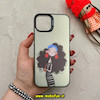 قاب گوشی iPhone 13 - iPhone 14 آیفون طرح So CooL اورجینال فانتزی درجه یک طرح کیوت دخترونه خاکستری کد 55435