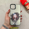 قاب گوشی iPhone 13 - iPhone 14 آیفون طرح So CooL اورجینال فانتزی درجه یک طرح کیوت دخترونه خاکستری کد 55437