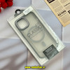 قاب گوشی iPhone 15 آیفون اورجینال یونیک کیس CLASSIC FIT متال مات درجه یک دکمه فلزی مگ سیف دار طوسی کد 55514
