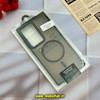 قاب گوشی Galaxy S23 Ultra سامسونگ اورجینال یونیک کیس CLASSIC FIT متال مات درجه یک دکمه فلزی مگ سیف دار مشکی کد 55520