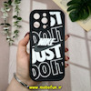 قاب گوشی iPhone 15 Pro Max آیفون طرح عروسکی سیلیکونی برجسته محافظ لنزدار طرح نایکی NIKE مشکی کد 46490
