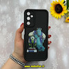 قاب گوشی Galaxy A05S سامسونگ طرح سیلیکونی Solid عروسکی کارتونی فانتزی چاپی محافظ لنزدار درجه یک طرح کارخانه هیولاها مشکی کد 55589