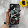 قاب گوشی Galaxy A11 - Galaxy M11 سامسونگ طرح سیلیکونی Solid عروسکی کارتونی فانتزی چاپی محافظ لنزدار درجه یک طرح میکی موس مشکی کد 55614