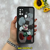 قاب گوشی Galaxy A21S سامسونگ طرح سیلیکونی Solid عروسکی کارتونی فانتزی چاپی محافظ لنزدار درجه یک طرح میکی موس مشکی کد 55670