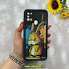 قاب گوشی Galaxy A21S سامسونگ طرح سیلیکونی Solid عروسکی کارتونی فانتزی چاپی محافظ لنزدار درجه یک طرح خرگوش مشکی کد 55674