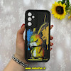 قاب گوشی Galaxy A24 سامسونگ طرح سیلیکونی Solid عروسکی کارتونی فانتزی چاپی محافظ لنزدار درجه یک طرح خرگوش مشکی کد 55708