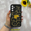 قاب گوشی Galaxy A24 سامسونگ طرح سیلیکونی Solid عروسکی کارتونی فانتزی چاپی محافظ لنزدار درجه یک طرح پوه مشکی کد 55709
