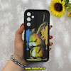قاب گوشی Galaxy A25 سامسونگ طرح سیلیکونی Solid عروسکی کارتونی فانتزی چاپی محافظ لنزدار درجه یک طرح خرگوش مشکی کد 55718