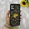 قاب گوشی Galaxy A31 سامسونگ طرح سیلیکونی Solid عروسکی کارتونی فانتزی چاپی محافظ لنزدار درجه یک طرح پوه مشکی کد 55733