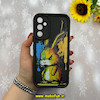 قاب گوشی Galaxy A34 سامسونگ طرح سیلیکونی Solid عروسکی کارتونی فانتزی چاپی محافظ لنزدار درجه یک طرح خرگوش مشکی کد 55749