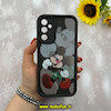 قاب گوشی Galaxy A34 سامسونگ طرح سیلیکونی Solid عروسکی کارتونی فانتزی چاپی محافظ لنزدار درجه یک طرح میکی موس مشکی کد 55750