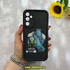 قاب گوشی Galaxy A34 سامسونگ طرح سیلیکونی Solid عروسکی کارتونی فانتزی چاپی محافظ لنزدار درجه یک طرح کارخونه هیولاها مشکی کد 55755