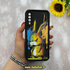 قاب گوشی Galaxy A30S - Galaxy A50S - Galaxy A50 سامسونگ طرح سیلیکونی Solid عروسکی کارتونی فانتزی چاپی محافظ لنزدار درجه یک طرح خرگوش مشکی کد 55759