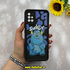 قاب گوشی Galaxy A51 سامسونگ طرح سیلیکونی Solid عروسکی کارتونی فانتزی چاپی محافظ لنزدار درجه یک طرح سالیوان مشکی کد 55776