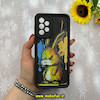قاب گوشی Galaxy A73 سامسونگ طرح سیلیکونی Solid عروسکی کارتونی فانتزی چاپی محافظ لنزدار درجه یک طرح خرگوش مشکی کد 55823