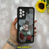 قاب گوشی Galaxy A73 سامسونگ طرح سیلیکونی Solid عروسکی کارتونی فانتزی چاپی محافظ لنزدار درجه یک طرح میکی موس مشکی کد 55827