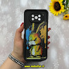 قاب گوشی Poco X3 - Poco X3 Pro شیائومی طرح سیلیکونی Solid عروسکی کارتونی فانتزی چاپی محافظ لنزدار درجه یک طرح خرگوش مشکی کد 55893