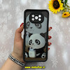 قاب گوشی Poco X3 - Poco X3 Pro شیائومی طرح سیلیکونی Solid عروسکی کارتونی فانتزی چاپی محافظ لنزدار درجه یک طرح پاندا مشکی کد 55897