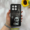 قاب گوشی Poco X6 Pro - Redmi K70E شیائومی طرح سیلیکونی Solid عروسکی کارتونی فانتزی چاپی محافظ لنزدار درجه یک طرح خرگوش باهوش مشکی کد 55919