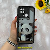 قاب گوشی Redmi 10C - Redmi 10 Power - Poco C40 شیائومی طرح سیلیکونی Solid عروسکی کارتونی فانتزی چاپی محافظ لنزدار درجه یک طرح پاندا مشکی کد 55929