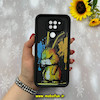 قاب گوشی Redmi Note 9 شیائومی طرح سیلیکونی Solid عروسکی کارتونی فانتزی چاپی محافظ لنزدار درجه یک طرح خرگوش مشکی کد 55963