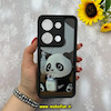 قاب گوشی Redmi Note 13 Pro 4G / Poco M6 Pro 4G شیائومی طرح سیلیکونی Solid عروسکی کارتونی فانتزی چاپی محافظ لنزدار درجه یک طرح پاندا مشکی کد 56047