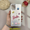 قاب گوشی Galaxy A06 سامسونگ So CooL اورجینال فانتزی عروسکی برجسته لوکس لنز کرومی طرح BARBIE نقره ای کد 56226