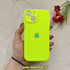 قاب گوشی iPhone 15 آیفون سیلیکونی اورجینال پاک کنی درجه یک زیربسته زرد کد 56252