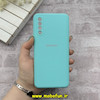قاب گوشی Galaxy A30S - Galaxy A50S - Galaxy A50 سامسونگ سیلیکونی اورجینال پاک کنی درجه یک زیربسته سبزآبی کد 56449
