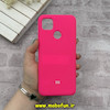 قاب گوشی Redmi 9C - Redmi 10A - Poco C3 شیائومی سیلیکونی اورجینال پاک کنی درجه یک زیربسته سرخابی کد 56493