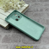 قاب گوشی Redmi 12C - Poco C55 - Redmi 11A شیائومی سیلیکونی اورجینال پاک کنی درجه یک زیربسته سبز پاستلی کد 56506