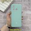 قاب گوشی Redmi 12C - Poco C55 - Redmi 11A شیائومی سیلیکونی اورجینال پاک کنی درجه یک زیربسته سبز پاستلی کد 56506