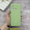 قاب گوشی Redmi 12C - Poco C55 - Redmi 11A شیائومی سیلیکونی اورجینال پاک کنی درجه یک زیربسته سبز کد 56508
