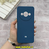 قاب گوشی Redmi A3 - Redmi A3X شیائومی سیلیکونی اورجینال پاک کنی درجه یک زیربسته سرمه ای کد 56517
