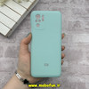 قاب گوشی Redmi Note 10 4G - Redmi Note 10S - Poco M5S شیائومی سیلیکونی اورجینال پاک کنی درجه یک زیربسته سبز پاستلی کد 56534