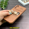 قاب گوشی Galaxy A05S سامسونگ سیلیکونی ژله ای فانتزی عروسکی برجسته طرح Coffee محافظ لنزدار قهوه ای کد 56880